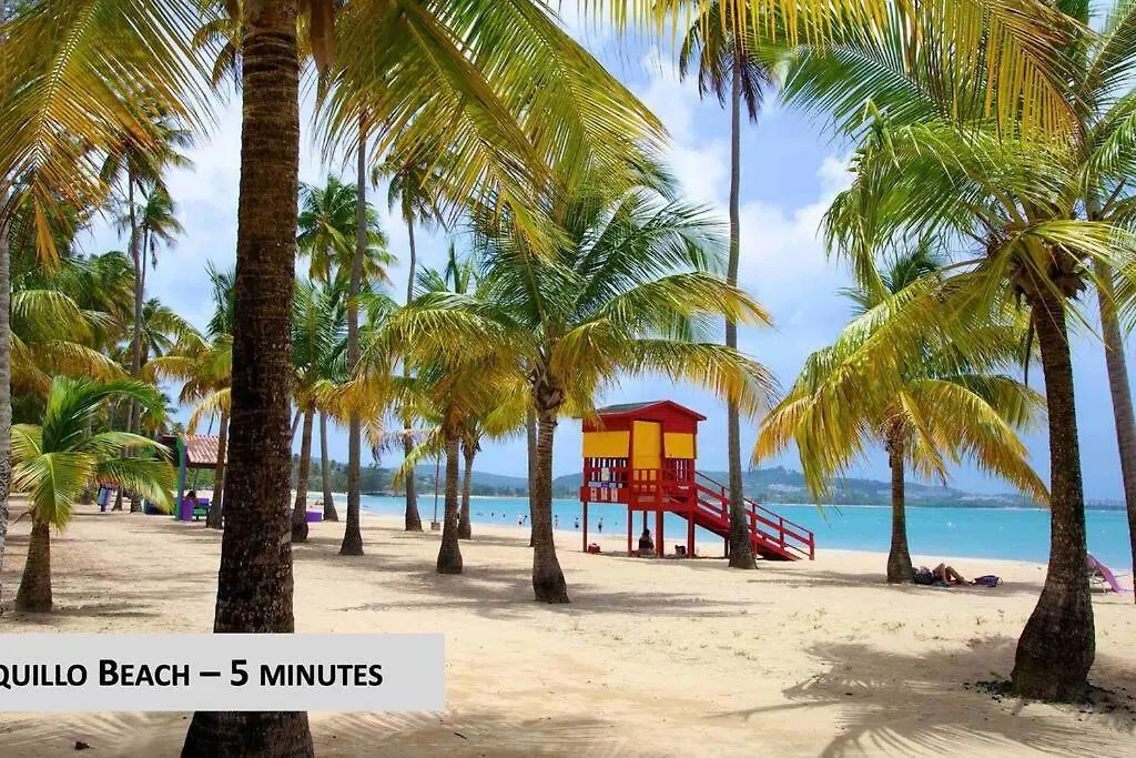 Beachfront Studio Sanctuary Luquillo Porto Rico
